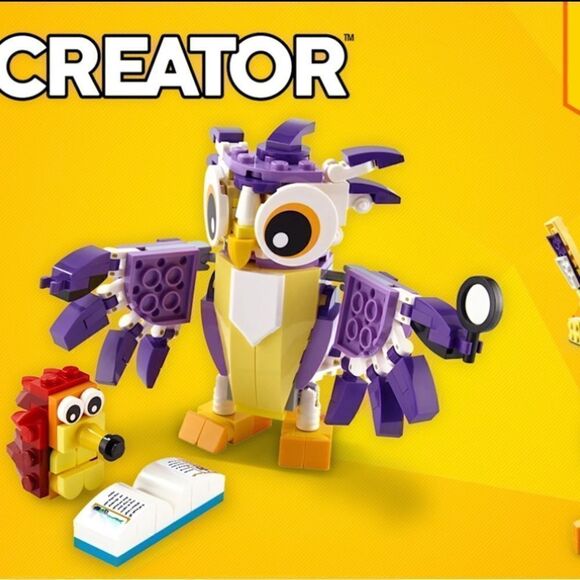 LEGO Creator 3in1 Fantasy Forest Creatures 31125 Building set - Picture 2 of 10